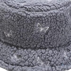 Niktule Bucket Hats for Men, Portable Casual Winter Warm Hat, Cute Outdoor Sports Style for Male Female Warm Products Gray - Image 4